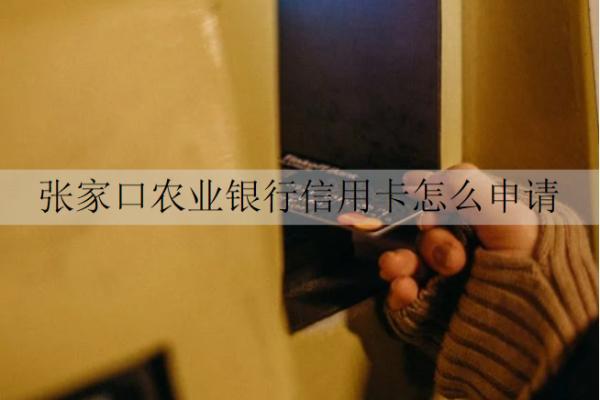 张家口农业银行信用卡怎么申请？申请条件是什么？