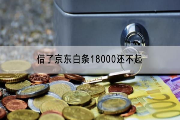 借了京东白条18000还不起怎么办？逾期还能贷款吗？