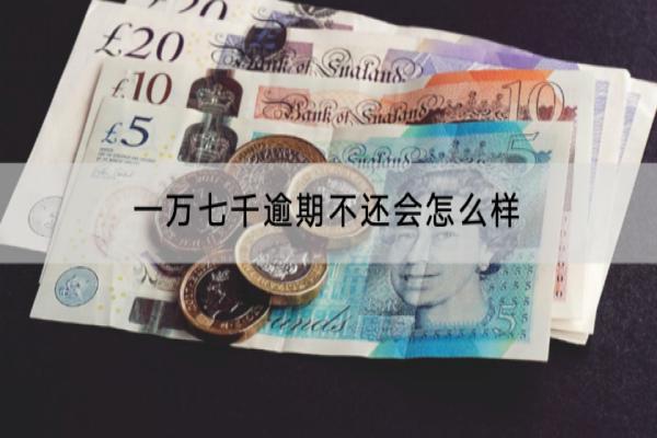 一万七千逾期不还会怎么样？逾期不还会被起诉吗？