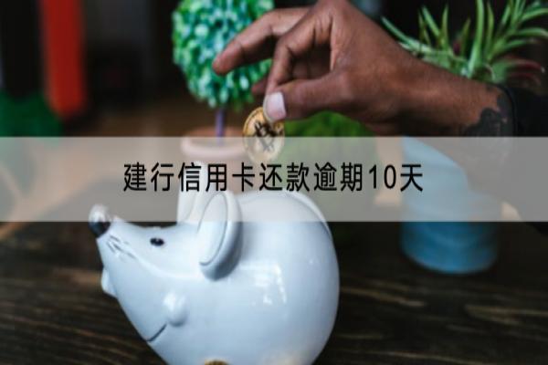 建行信用卡还款逾期10天