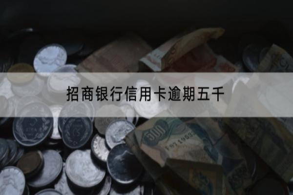 招商银行信用卡逾期五千
