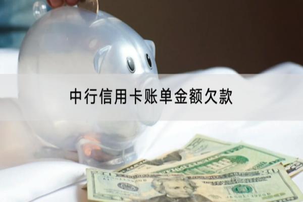 中行信用卡账单金额欠款怎么还？欠款可以分期吗？