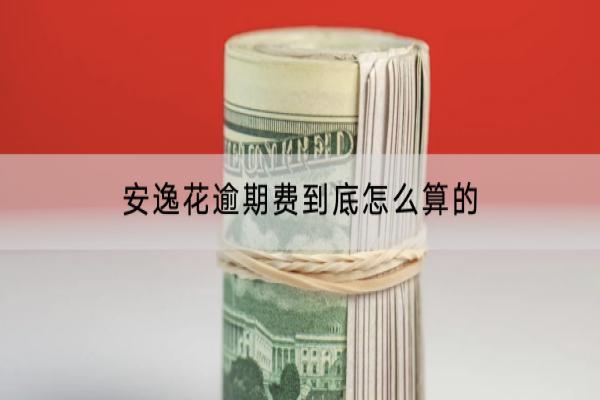 安逸花逾期费到底怎么算的？逾期费可以减免吗？