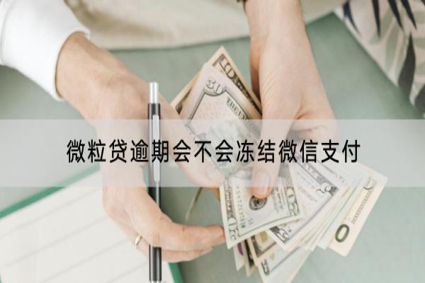微粒贷逾期会不会冻结微信支付