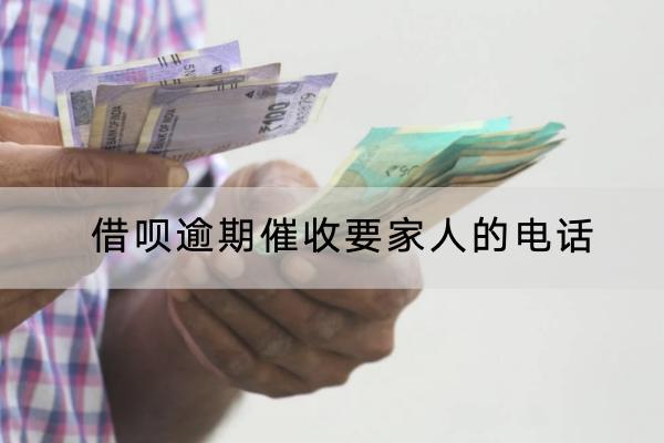 借呗逾期催收要家人的电话怎么办？要怎么协商