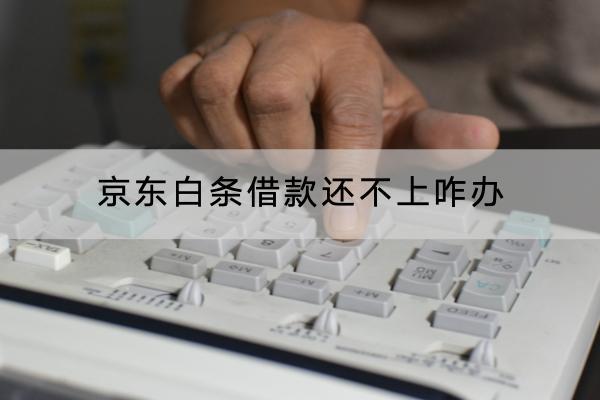 京东白条借款还不上咋办？还不上有什么影响？