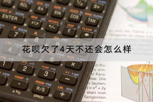 花呗欠了4天不还会怎么样？不还会不会被起诉？