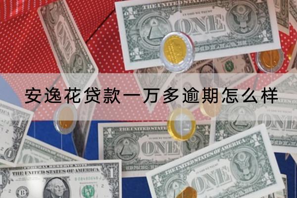 安逸花贷款一万多逾期怎么样？逾期会不会上门？