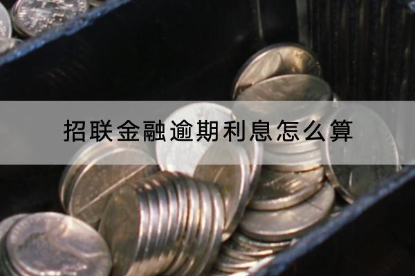 招联金融逾期利息怎么算？逾期有哪些后果？