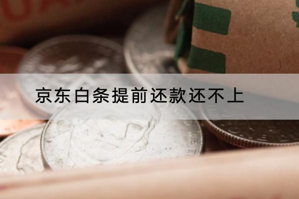 京东白条提前还款还不上是什么原因？提前还款要支付利息吗？