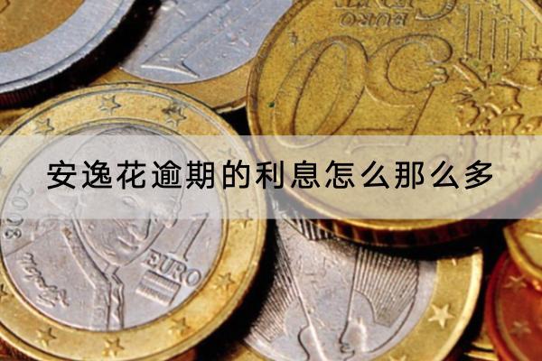 安逸花逾期的利息怎么那么多？逾期有什么后果？