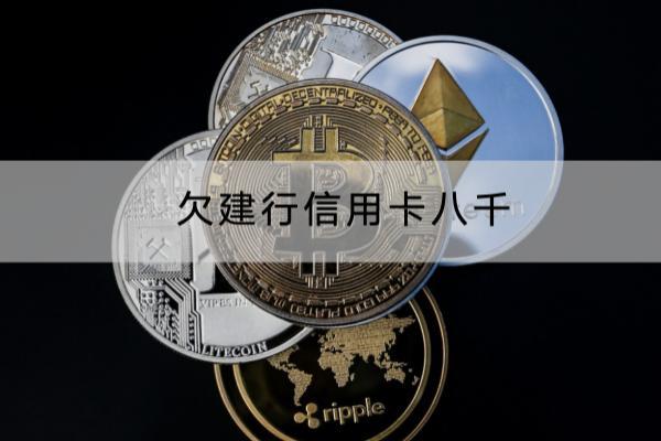 欠建行信用卡八千