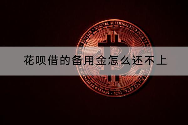 花呗借的备用金怎么还不上？会影响信用吗？
