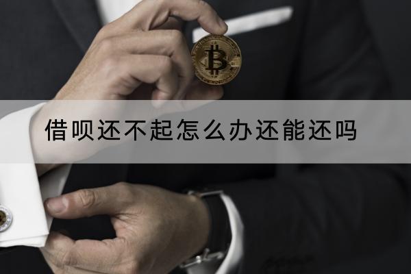 借呗还不起怎么办还能还吗？还不起可以协商吗？