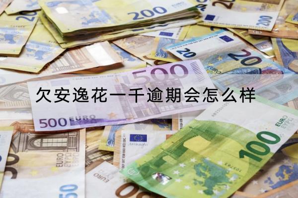 欠安逸花一千逾期会怎么样？逾期会上门吗？