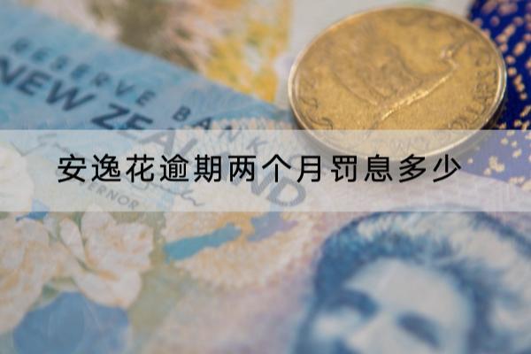 安逸花逾期两个月罚息多少