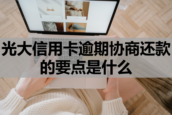 光大信用卡逾期协商还款的要点