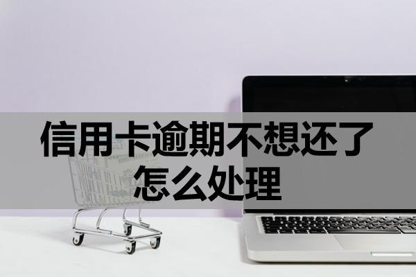 信用卡逾期不想还了怎么处理