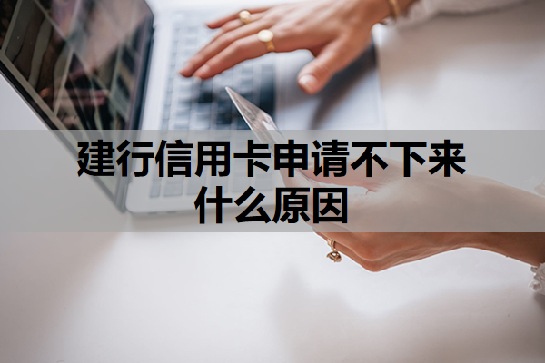 建行信用卡申请不下来什么原因