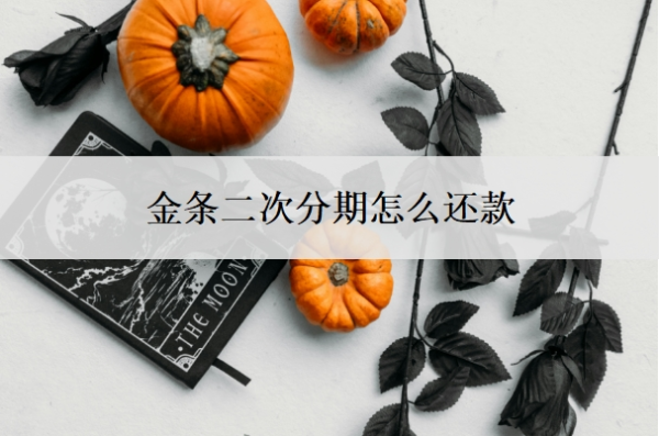 金条二次分期怎么还款