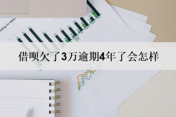 借呗欠了3万逾期4年了会怎样？逾期三年还能协商吗？