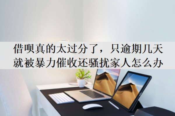 借呗真的太过分了,只逾期几天就被暴力催收还骚扰家人怎么办 借呗真的太过分了,只逾期几天就被暴力催收还骚扰家人怎么办